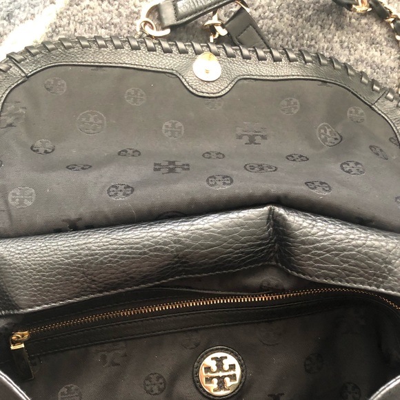 Tory Burch Marion Leather Saddle Bag - Picture 3 of 4